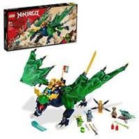 LEGO 71766 NINJAGO Lloyd’s Legendary Dragon Toy, Set with Viper & Python Snake Figures and Nya Minifigure, Collectible Mission Banner Series