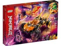 LEGO 71769 NINJAGO Cole’s Dragon Cruiser with Toy Car, Golden Kai, Cole and Snake Warrior Minifigures, Buildable Gift for Kids 8 Plus