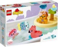 LEGO 10966 DUPLO Bath Time Fun: Floating Animal Island Bath Toy for Babies and Toddlers 1 .5 Years OldBaby Bathtub Water Toys
