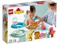 LEGO 10966 DUPLO Bath Time Fun: Floating Animal Island Bath Toy for Babies and Toddlers 1 .5 Years OldBaby Bathtub Water Toys