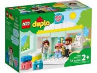 LEGO 10968 DUPLO Doctor Visit Large Bricks Building Set, Educational Early Learning Toy for Toddlers and Preschoolers 2 Plus Years Old