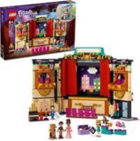 LEGO 41714 Friends Andrea/'s Theatre School Playset, Creative Toy, Gift Idea for Girls and Boys 8 Plus Years Old with 4 Mini-Dolls and Props Accessories