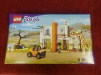 LEGO 41717 Friends Mia's Wildlife Rescue Toy with Zebra and Giraffe Brand New