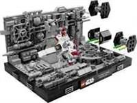 LEGO 75329 Star Wars Death Star Trench Run Diorama Set for Adults, Room Décor Memorabilia Gift with Darth Vader’s TIE Advanced fighter