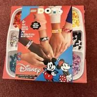 LEGO 41947 DOTS Disney Mickey & Friends Bracelets Mega Pack 5in1 Crafts Set, DIY Toy Jewellery Making Kit for Kids, with Glitter and Minnie Mouse Tiles