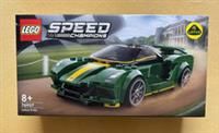 LEGO 76907 Speed Champions Lotus Evija Race Car Toy Model for Kids, Collectible Set with Racing Driver Minifigure