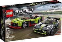 LEGO 76910 Speed Champions Aston Martin Valkyrie AMR Pro & Vantage GT3 2 Race Car Toy Models, Collectible Set