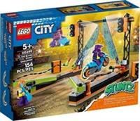 LEGO 60340 City Stuntz The Blade Stunt Challenge Set with Flywheel-Powered Toy Motorbike and 2 Racer Minifigures, Action Gifts for Boys & Girls Age 5 Plus