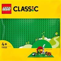 LEGO 11023 Classic Green Baseplate, Square 32x32 Stud Building Base, Build and Display Board Set