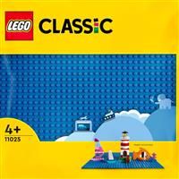 LEGO 11025 Classic Blue Baseplate Building Base, Square 32x32 Build and Display Board, Construction Toy for Kids