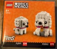 LEGO 40546 Brickheadz Pets Poodle Dogs With Cute Puppy 304 Pieces 8+ Building Toy Gift