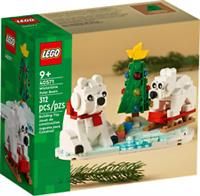 NEW (DAMAGED BOX) LEGO - SEASONAL WINTERTIME POLAR BEARS - #40571 - AGE 9+