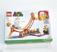 LEGO 71416 Super Mario Lava Wave Ride Expansion Set, with Fire Bro and 2 Lava Bubbles Figures, Collectible Toy to Combine with a Starter Course Game