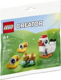 LEGO - 30643 - EASTER CHICKENS - POLYBAG - FREE POSTAGE