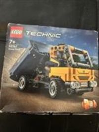 LEGO 42147 Technic Dump Truck Toy 2in1 Set, Construction Vehicle Model to Excavator Digger, Engineering Toys, Gift for Boys and Girls Aged 7 Plus