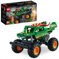 LEGO 42149 Technic Monster Jam Dragon Monster Truck Toy for Boys and Girls, 2in1 Racing Pull Back Car Toys for Off Road Stunts, Kids Birthday Gift Idea