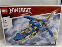 LEGO 71784 NINJAGO Jay’s Lightning Jet EVO, Upgradable Toy Plane, Ninja Airplane Building Set, Collectible Birthday Gift Idea for Boys and Girls Age 7 Plus