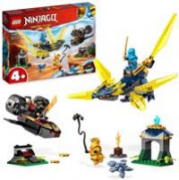 LEGO NINJAGO Nya and Arin's Baby Dragon Battle Toy Set 71798