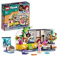 LEGO 41740 Friends Aliya/'s Room, Mini Sleepover Party Bedroom Playset, Collectible Toy for Girls and Boys, with Paisley and Puppy Figure, Small Gift Idea