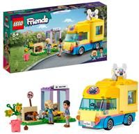 LEGO 41741 Friends Dog Rescue Van, Pet Puppy Playset, Animal Toy for Girls and Boys 6 Plus Years Old, Birthday Gift Idea, 2023 Series Characters