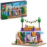 LEGO 41747 Friends Heartlake City Community Kitchen Playset with Toy Cooking Accessories, 3 Mini-Dolls plus Pet Churro the Cat Figure, Can Be Combined with Community Centre (41748)