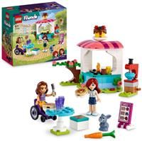 LEGO 41753 Friends Pancake Shop Cafe Set, Creative Toy for 6 Plus Year Old Girls, Boys, Kids with Paisley and Luna Mini Dolls plus Bunny Figure, Small Gift for Children