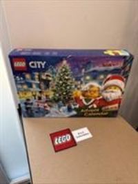 LEGO 60381 City Advent Calendar 2023 with 24 Gifts incl. Santa and Reindeer Figures plus Winter Wonderland Playmat, Christmas Countdown Gift for Kids, Boys, Girls