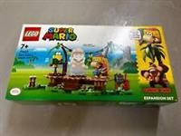 LEGO 71421 Super Mario Dixie Kong/'s Jungle Jam Expansion Set with Dixie Kong and Squawks the Parrot Figures, Buildable Toy to Combine with Starter Course