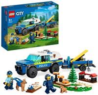 LEGO 60369 City Mobile Police Dog Training Set, SUV Toy Car with Trailer, Obstacle Course and Puppy Figures, Animal Playset for Boys and Girls Aged 5 Plus