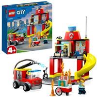 LEGO City 60375 Fire Station and Fire Truck Age 4+ 153pcs