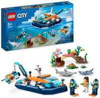 LEGO City 60377 Explorer Diving Robot w/ minifigure (Brand New) D2