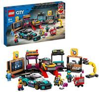 LEGO City 60389 Custom Car Garage, Toy Mechanic Workshop Set for Kids, 6+
