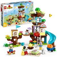 LEGO 10993 DUPLO 3-in-1 Treehouse, Grandmother, 4 Kids and 3 Animals