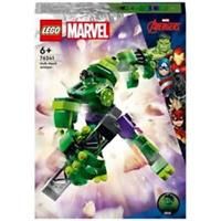 LEGO 76241 Marvel Hulk Mech Armour, Avengers Action Figure Set, Collectable Super Hero Buildable Toys for Boys and Girls Aged 6 Plus, Gift Idea