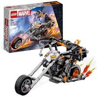 LEGO Marvel 76245 Ghost Rider Mech & Bike, Action Figure Building Toy, 7+