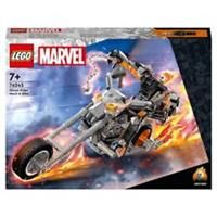 LEGO Marvel 76245 Ghost Rider Mech & Bike, Action Figure Building Toy, 7+