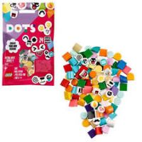 LEGO 41803 DOTS Extra DOTS Series 8 – Glitter and Shine Tiles Set for Bracelets, Message Boards, Room Decor, Bag Tags, Kids Arts and Crafts Kit