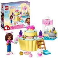 LEGO 10785 Gabby/'s Dollhouse Bakey with Cakey Fun Toy with Gabby and Cakey Cat Figures, Kitchen Playset with Cupcake to Decorate plus Accessories, Toys for Girls and Boys Aged 4+, Birthday Gift Idea
