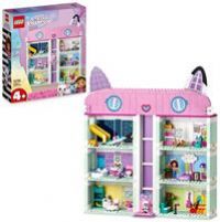 LEGO 10788 Gabby/'s Dollhouse Toy Playset, 4-Floor & 8-Room Dollhouse with Gabby, Pandy Paws, MerCat and Cakey figures plus Accessories, Gift Toys for 4+ Years Old Girls, Boys, Kids