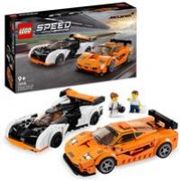 LEGO Speed Champions 76918 McLaren Solus GT & McLaren F1 LM, Car toys, 9+