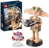 LEGO 76421 Harry Potter Dobby the House-Elf Set, Movable Iconic Figure Model, Toy or Bedroom Accessory Decoration, Character Collection, Gift for Girls, Boys, Teens and All Fans Aged 8+