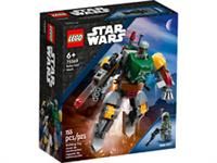 LEGO 75369 Star Wars Boba Fett Mech, Buildable Action Figure Toy with Stud-Shooting Blaster and Jetpack with Flick Shooter, Collectible Set for Kids