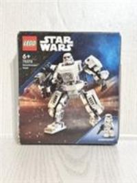 LEGO 75370 Star Wars Stormtrooper Mech Set, Buildable Action Figure Model with Jointed Parts, Minifigure Cockpit and Large Stud-Shooter, Collectible Toy for Kids Aged 6 and Up