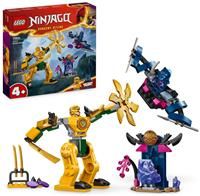 LEGO NINJAGO Arin’s Battle Mech, Action Figure Ninja Toy for 4 Plus Year Old Boys, Girls & Kids, Dragons Rising Set with Arin Minifigure and Mini Katana Sword Accessory, Action Toys, Gift Idea 71804