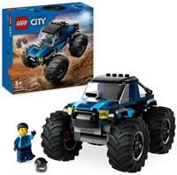 LEGO City Blue Monster Truck Toy for 5 Plus Year Old Boys & Girls, Vehicle Set with a Driver Minifigure, Creative Race Car Toys for Kids, Birthday Gift Idea 60402