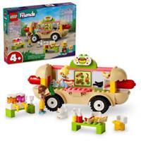 LEGO Friends Hot Dog Food Truck Toy for 4 Plus Year Old Girls, Boys & Kids, Vehicle Set with Mini-Doll Characters, Cat Figure and Kitchen Accessories, Pretend Restaurant Play, Birthday Gift 42633