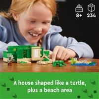 LEGO Minecraft The Turtle Beach House Toy Set 21254