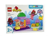 LEGO DUPLO | Disney Ariel and Flounder’s Café Stand, The Little Mermaid Building Toy for Kids, Girls & Boys Age 2, Toddler Learning Toys with Pretend Food, Educational Bricks Set, Birthday Gift 10420