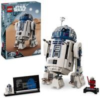 LEGO Star Wars R2-D2 Model Set, Buildable Toy Droid Figure for 10 Plus Year Old Kids, Boys & Girls, with 25th Anniversary Darth Malek Minifigure and Decoration Plaque, Memorabilia Gift Idea 75379