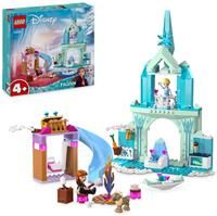 LEGO £ Disney Princess Elsa’s Frozen Castle Buildable Toy for 4 Plus Year Old Girls and Boys, Includes Princess Elsa and Anna Mini-Doll Figures and 2 Animal Toys, Fun Birthday Gift 43238